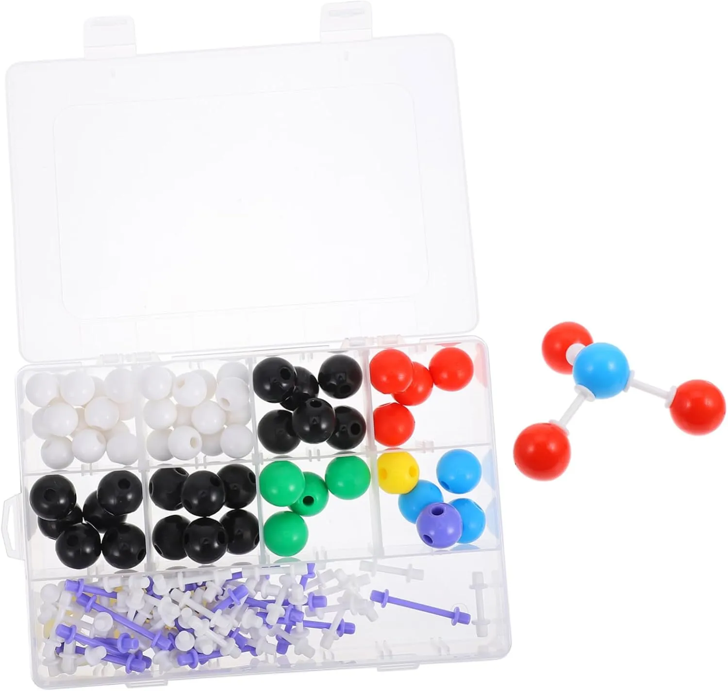 Cabilock Molecular Model Kit for Chemistry Education Complete Chemistry Learning Tool with Accurate Ball and Stick Representation for Teachers Students in Organic Classes