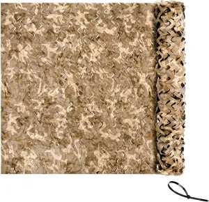 Camo Netting Camouflage Net - Bulk Roll Military Theme Party Decorations Camping Netting Camo net Sunshade Camo Mesh Tarp for Hunting Blind