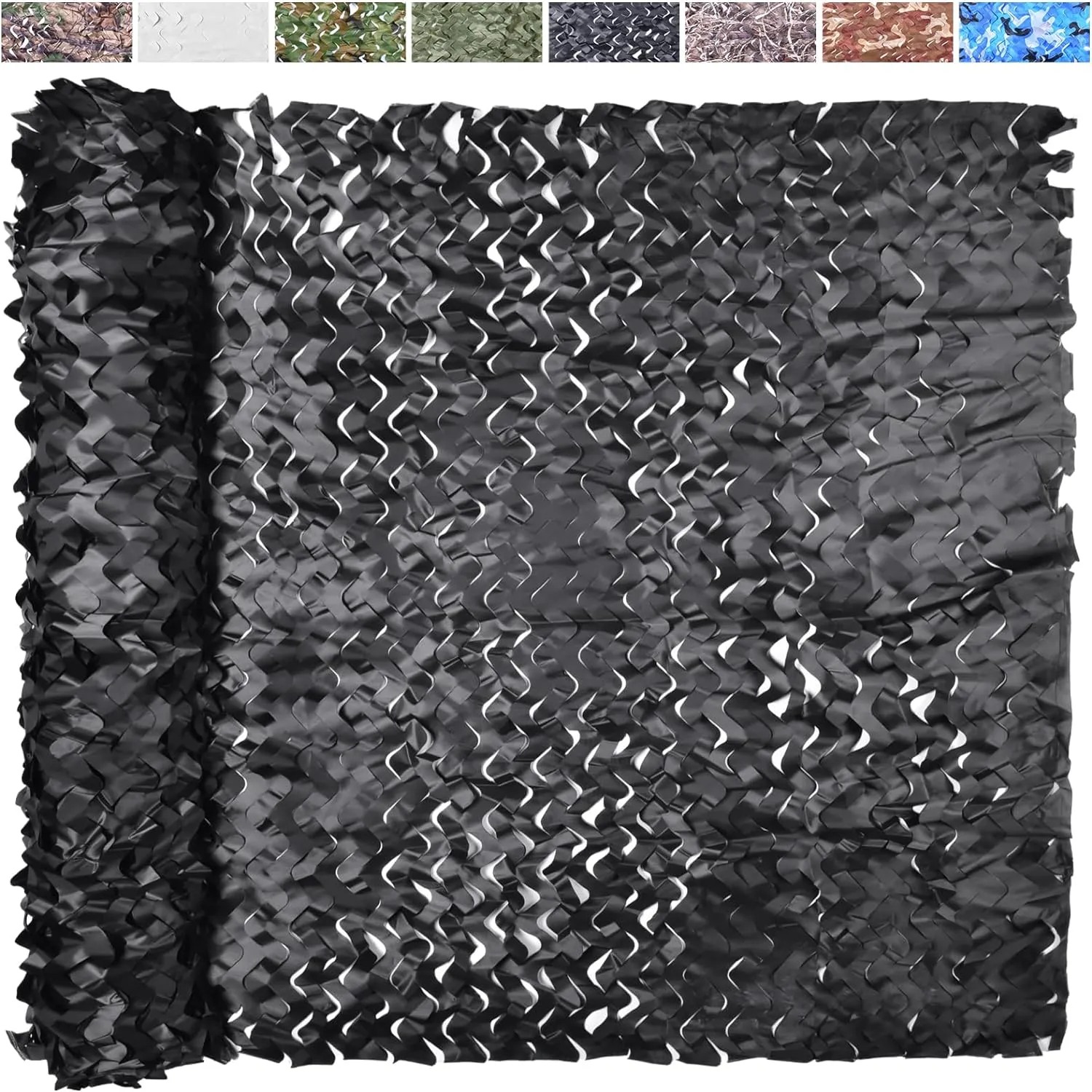 Camo Netting Camouflage Netting 20X20 10X20 10X10 Bulk Roll Burlap Camo Tarp Sunshade Net for Hunting Blind Military Dinosaur Birthday Theme Party Decoration Camping Shooting