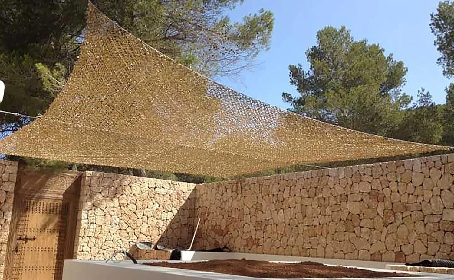 Camouflage Net Camo Netting Blinds Dual Mesh for Hunt Decor Courtyard Sunshade Camp Photo Farm Factory Shelter Car Concealment Party Exhibit Backdrop Paintball Curtain Ceiling Fence Canopy Cover