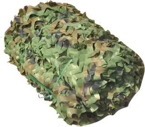 Camouflage Net,Camo Netting,Tarp Mesh Net,Camo Net Woodland Blinds Military Hunting Camping Tent Car Hide Cover Camouflage Net Outdoor Tactical Gear,2 * 8m(6.56 * 26.25ft)