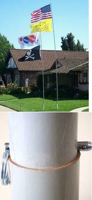 Camp locator pole 26' deluxe Poles and Holders