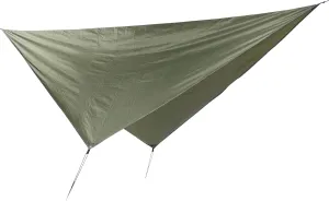 Camping Canopy, Hammock Tent Polyester Cloth Tent Tarp with High Performance for Beach Shade (Green)