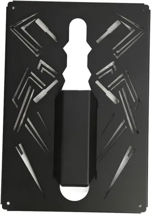 Camping Table Board, Stainless Steel Portable Detachable Camping Spider Stove Table Plate for IGT Series Flexible Combination