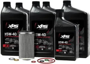 Can-Am New OEM Spyder Oil Change Kit 5W40 for Rotax 1330, 9779249, 9779484