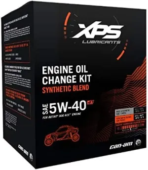Can-Am OEM 4T 5W-40 Synthetic Blend Oil Change Kit Rotax 900 ACE, 9779260
