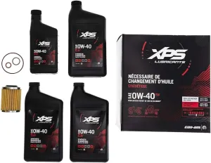 Can-AM OEM XPS Engine Oil Change Kit 4T OW-40 Rotax 450 cc & Lower, 779257