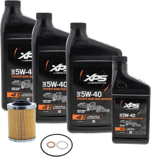 Can-Am Off-Road 4T 5W-40 Synthetic Blend Oil Change Kit for Rotax 450 cc or less