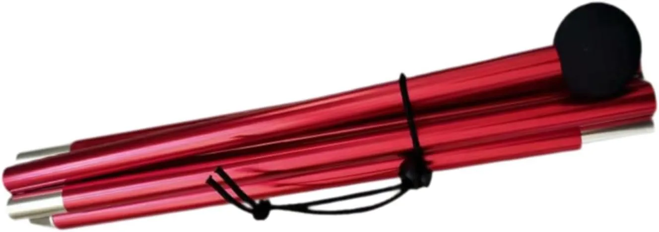 Canopy Rod Tent Pole Gardening Shelter 2M Aluminum Alloy Five Sections Bracket Tent Rod Tarp Pole for Awning Outdoor Beach