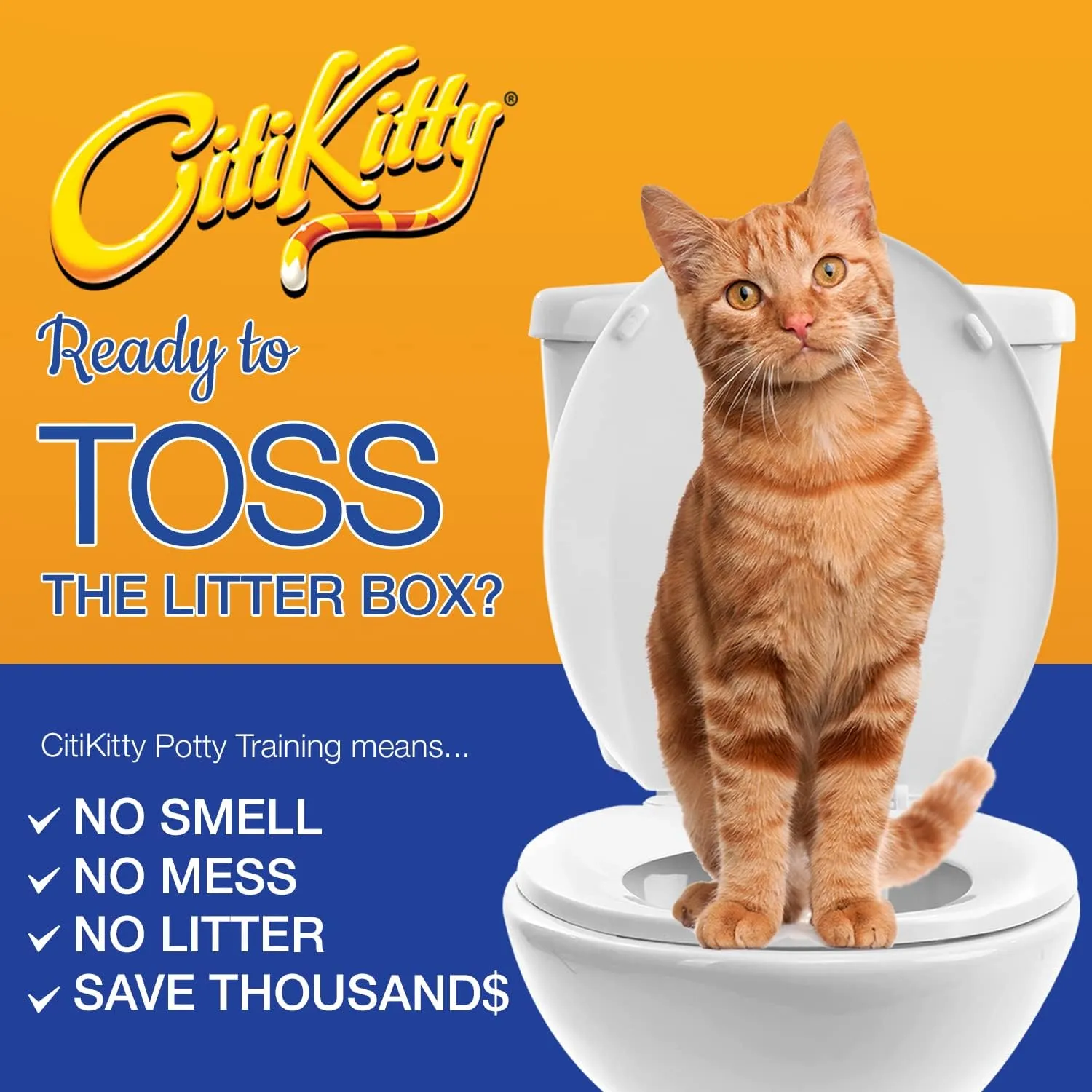 Cat Toilet Training Kit (One Pack)