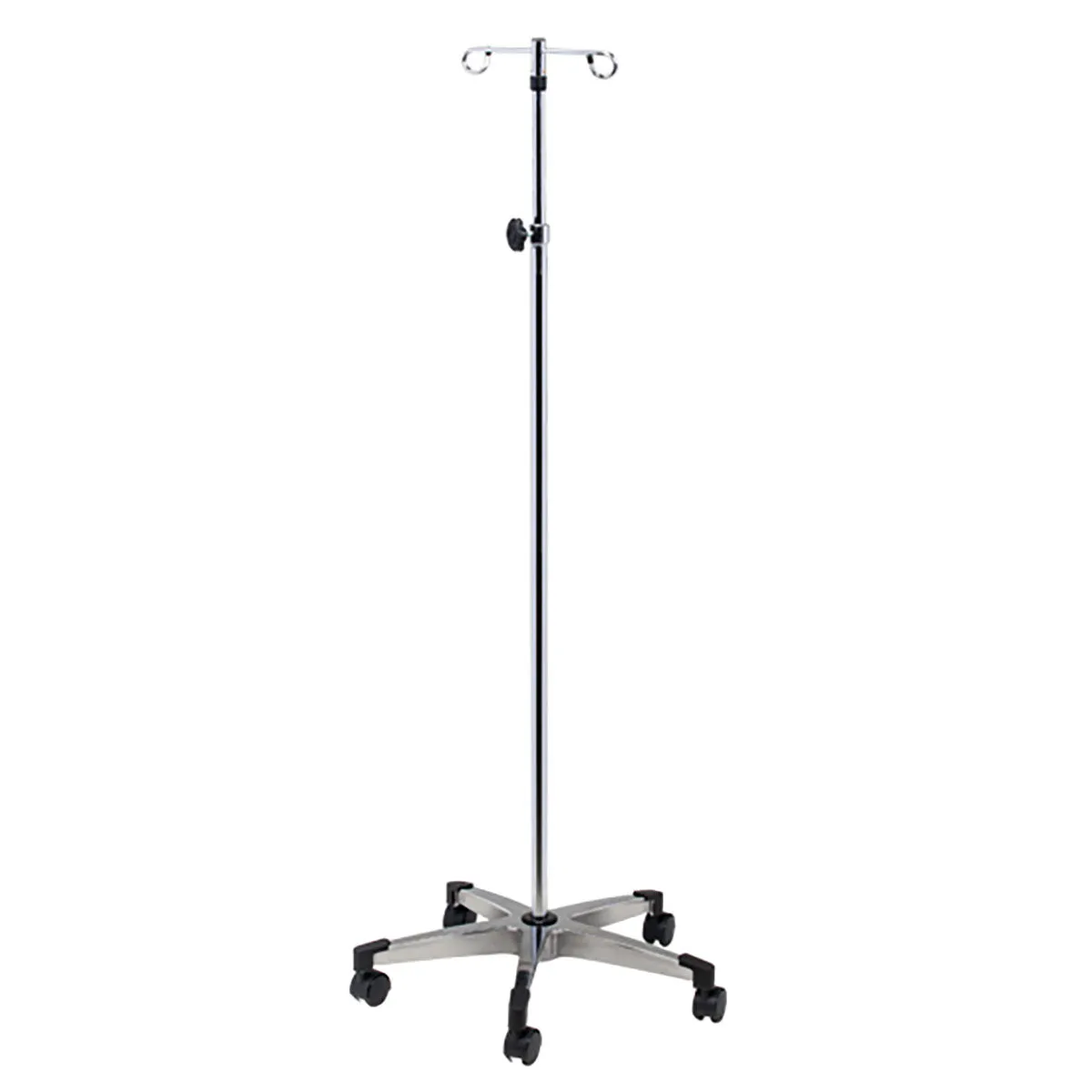Clinton IV-35 , 2-Hook Iv Pole, 5-Leg