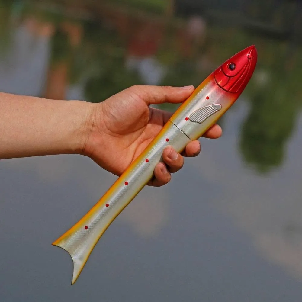 Collapsible Mini Fishing Rod - Portable Fish-Shaped Pole