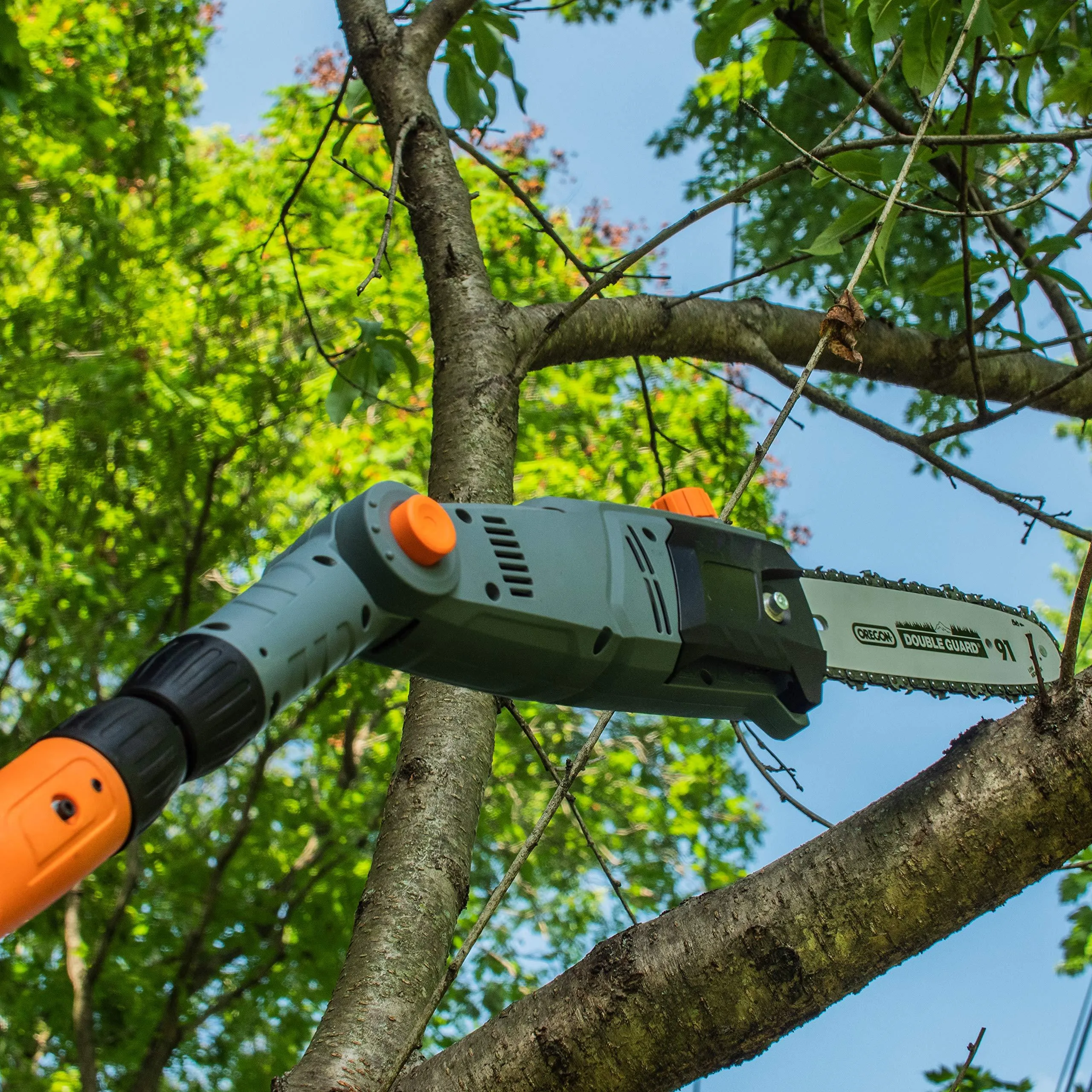Connected Corded Head Outdoor and PS45010S Saw, & Scotts Pole Electric 8-Amp Adjustable 10-Inch Power Chain Bar Oregon Limited availability Tools