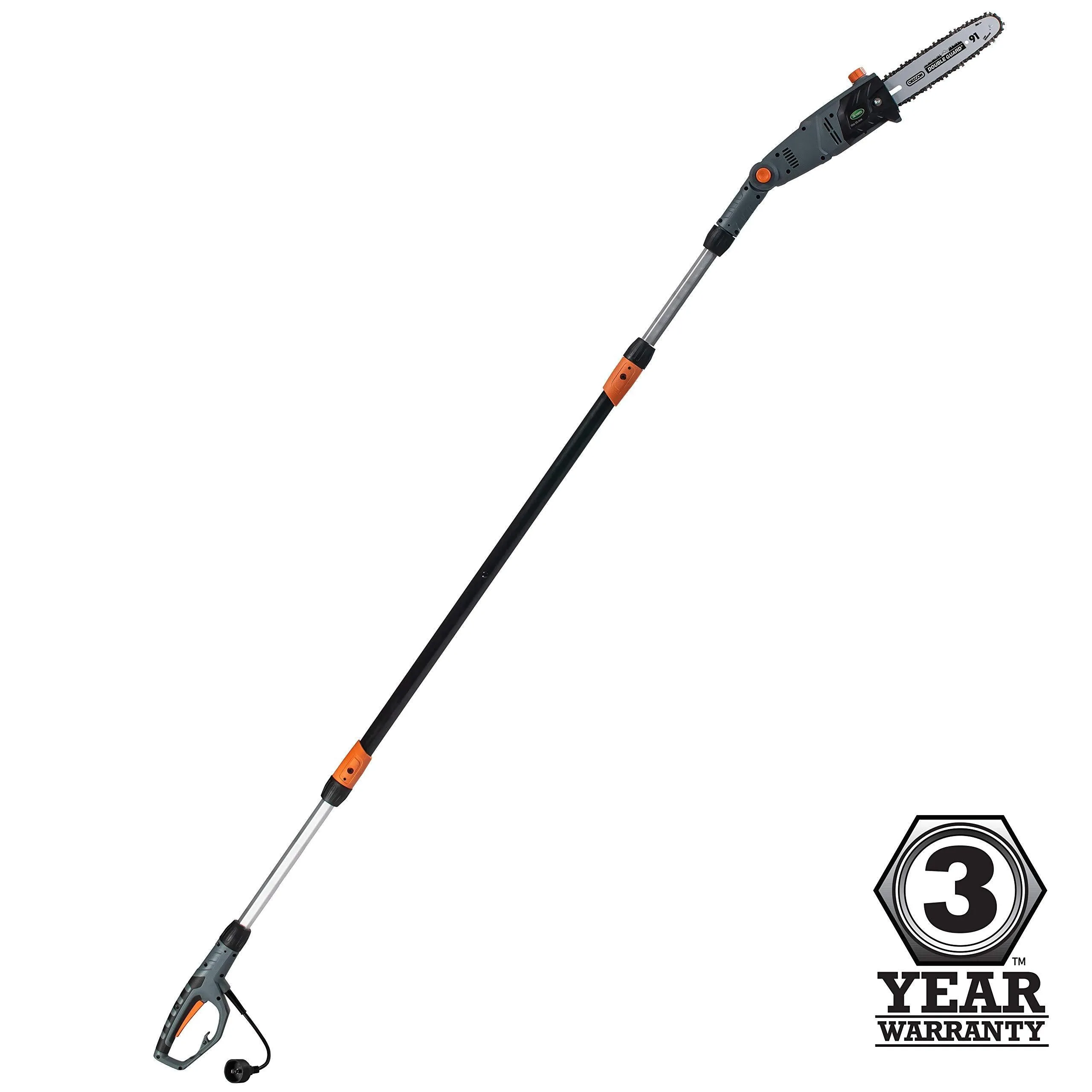 Connected Corded Head Outdoor and PS45010S Saw, & Scotts Pole Electric 8-Amp Adjustable 10-Inch Power Chain Bar Oregon Limited availability Tools