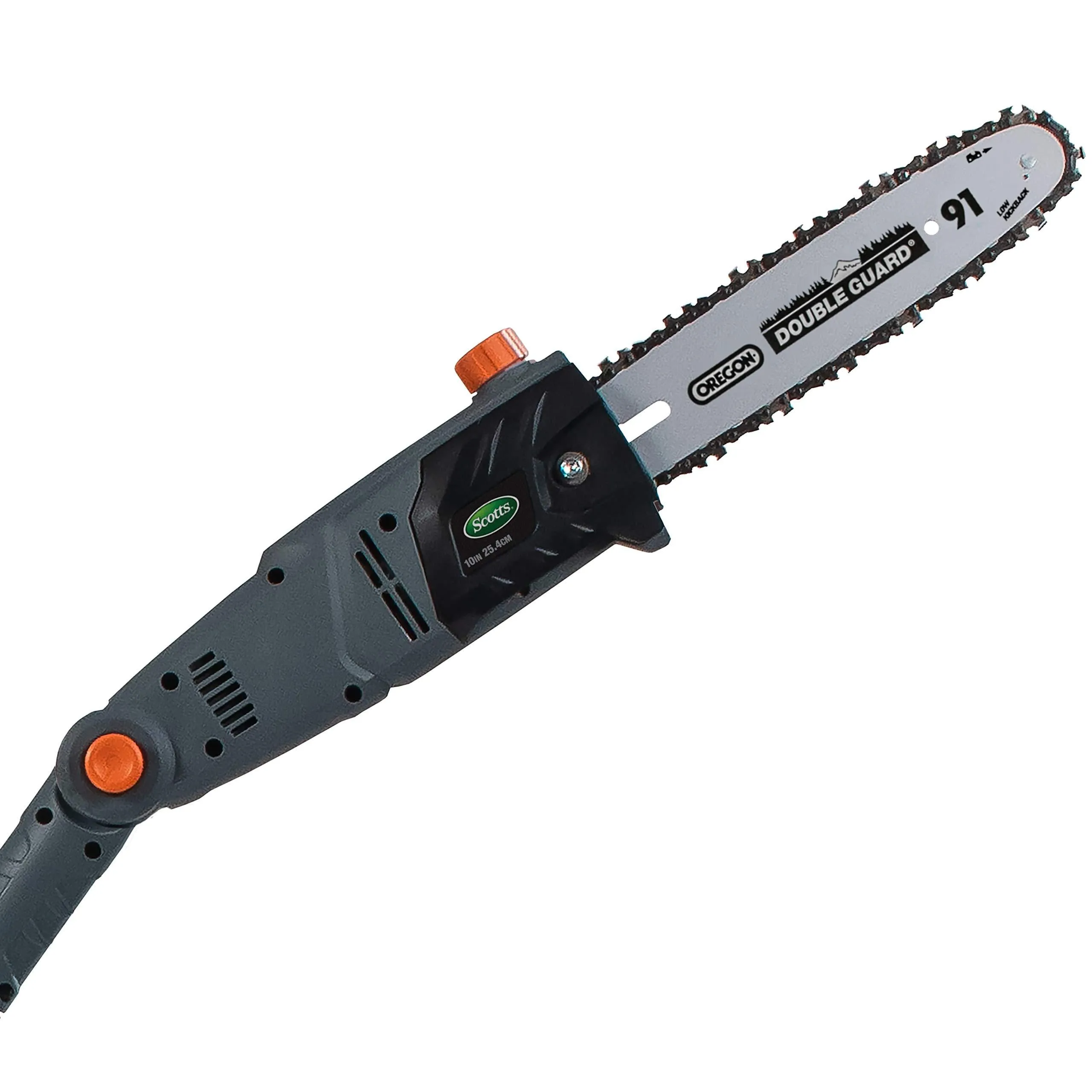 Connected Corded Head Outdoor and PS45010S Saw, & Scotts Pole Electric 8-Amp Adjustable 10-Inch Power Chain Bar Oregon Limited availability Tools