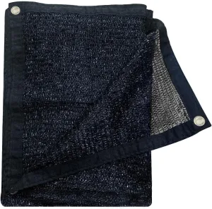 Cool Area 55% Sun Shade Cloth Mesh Tarp with Grommets for Plant Cover 8x20ft Patio Canopy Garden Pergola Greenhouse Car Barn Kennel Black