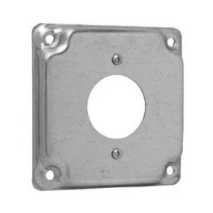 Cooper Crouse-Hinds F/one 30 Amp Steel Square Cover