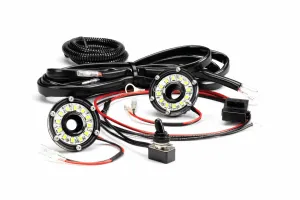 Cyclone Rock Light System w/ Wiring (6 Pcs / Amber)