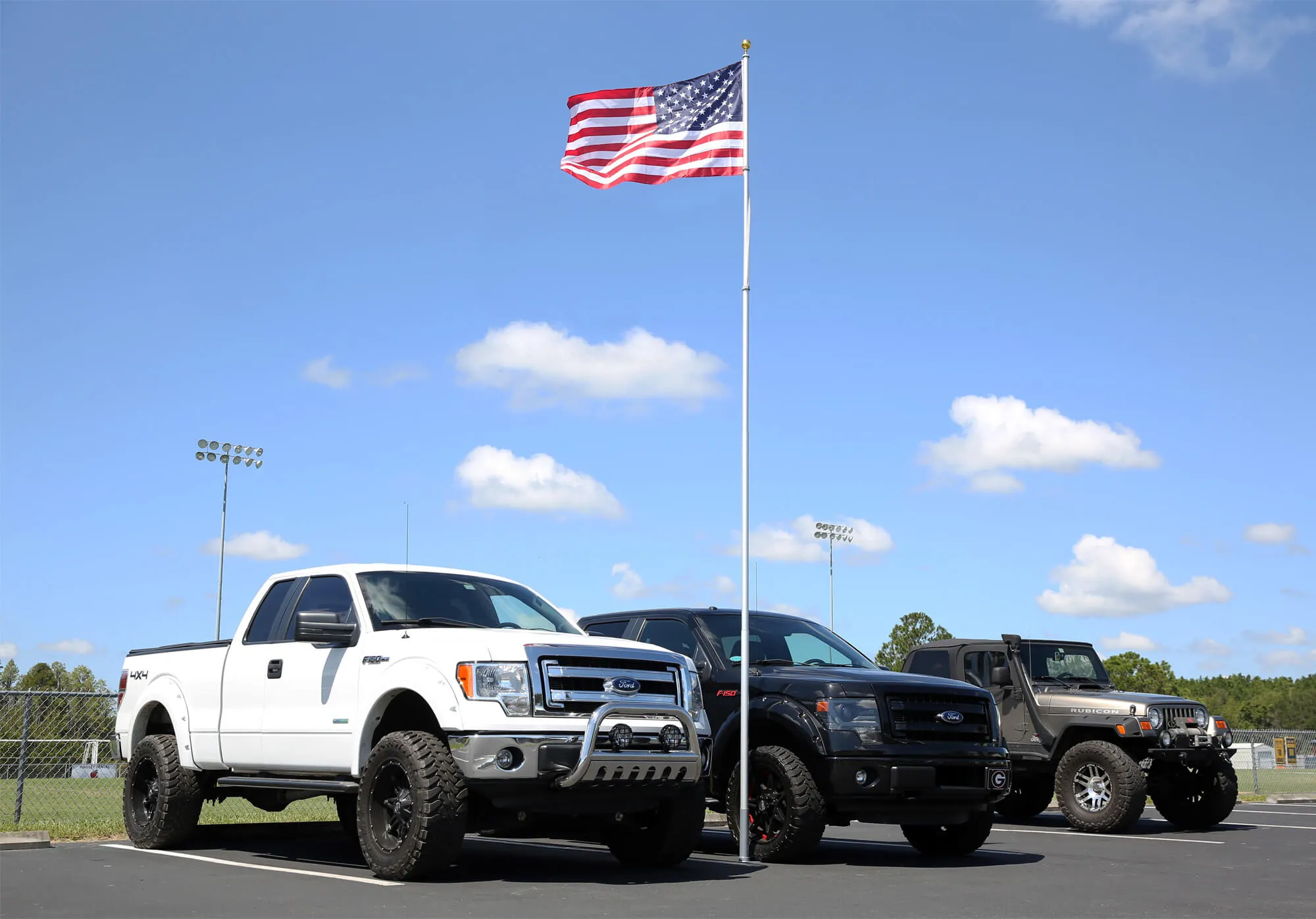 Dallas Cowboys Ultimate Tailgate Flagpole Kit