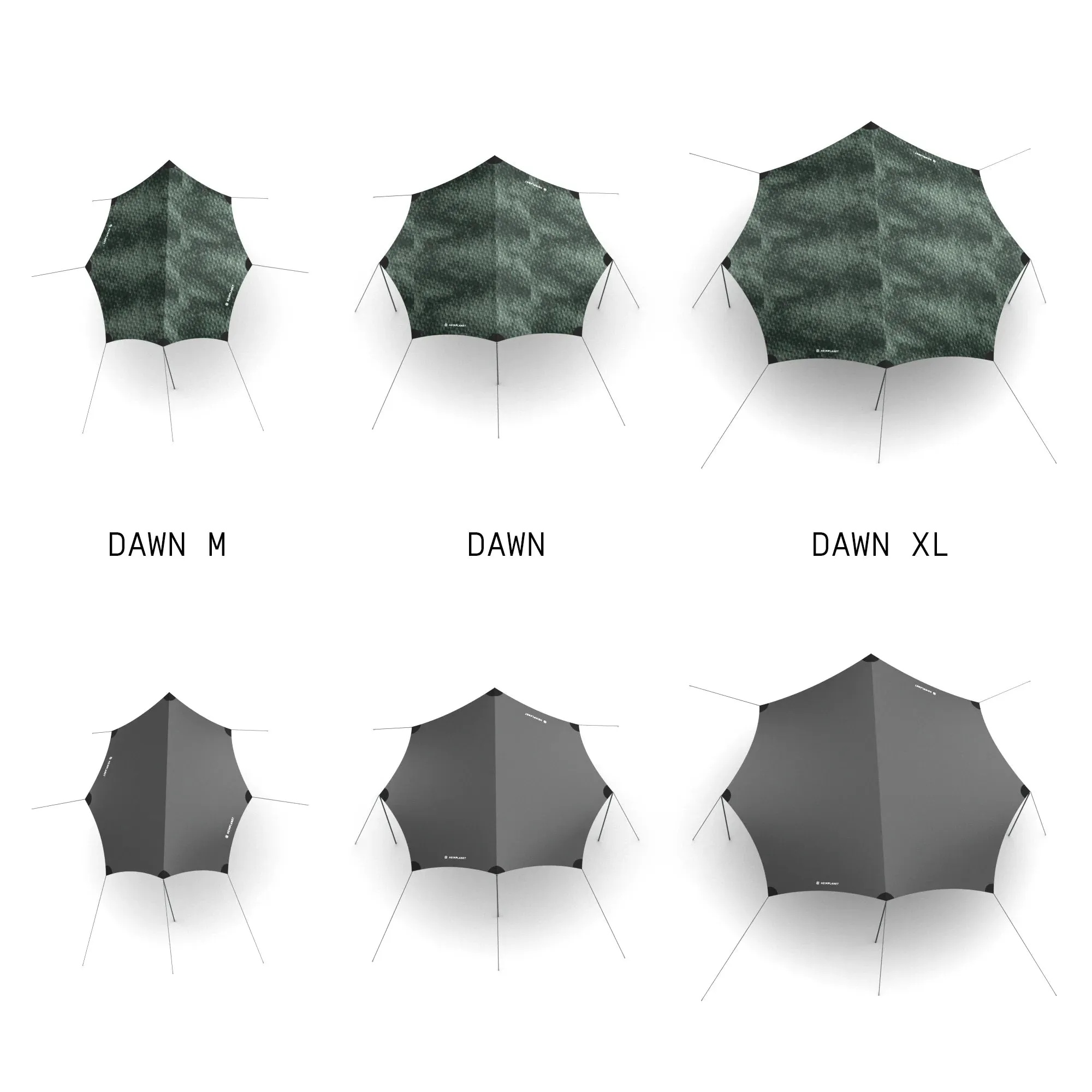 DAWN M Tarp, gray
