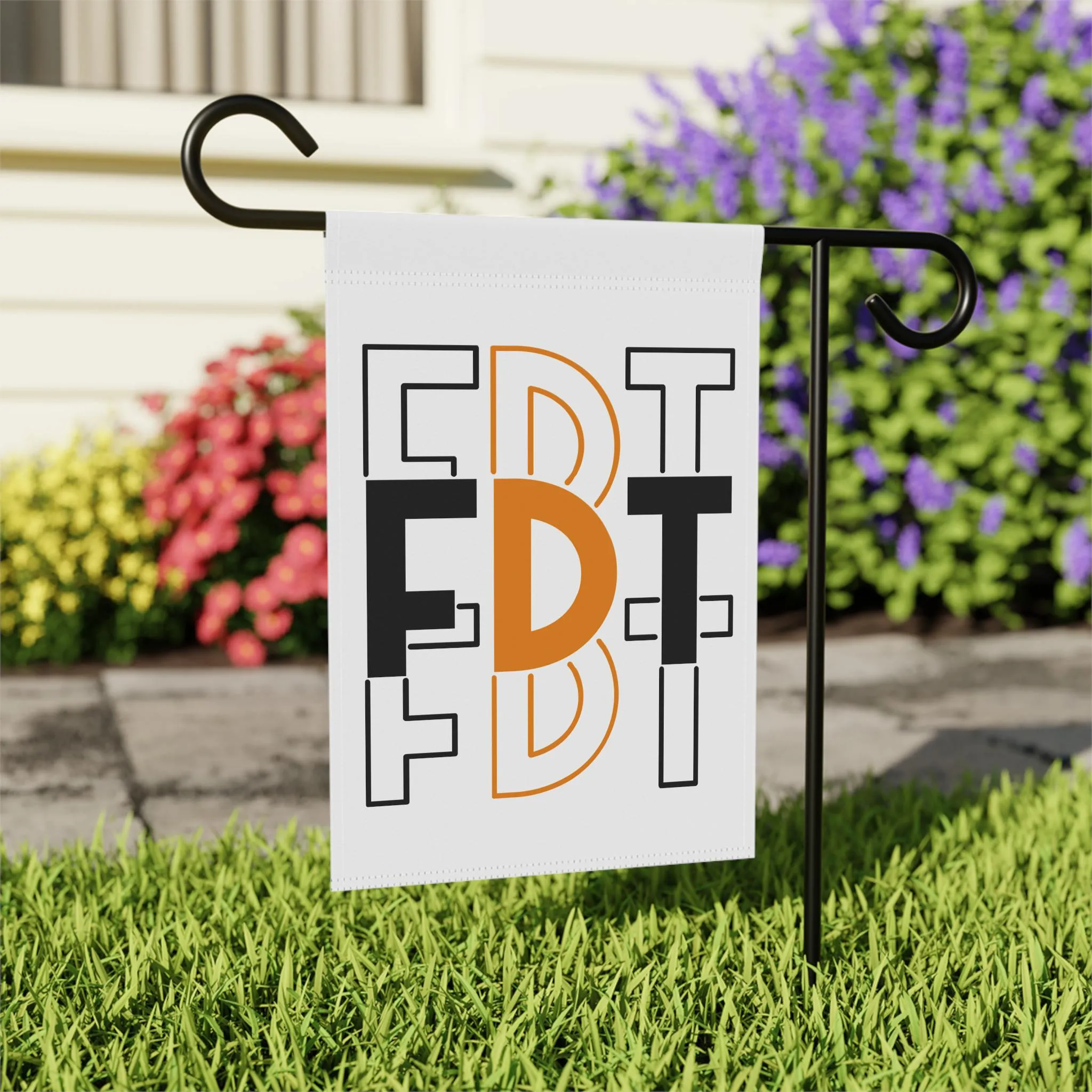 democrat climate FDT garden FDT progressive Fuck feminist, art, sign, flag, Trump activism liberal garden ornament, Only today gift, anti-MAGA Winter sale