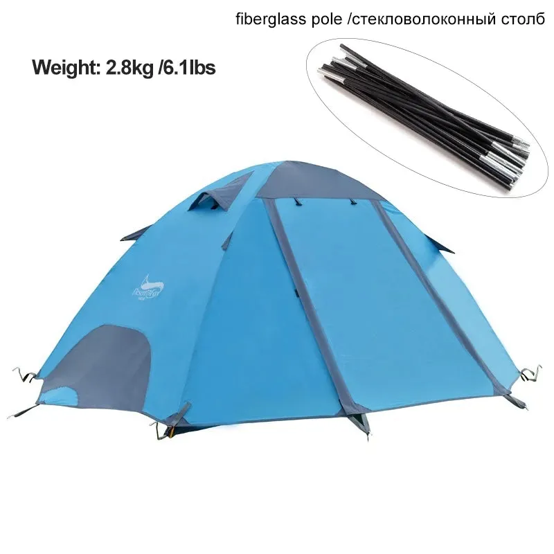 Desert Fox 3-Season Camping Tent – Lightweight & Compact for Hiking, Cycling & Climbing
