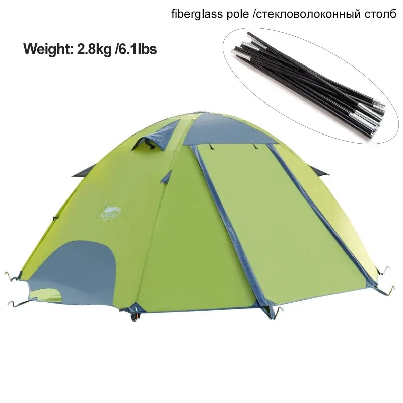 Desert Fox 3-Season Camping Tent – Lightweight & Compact for Hiking, Cycling & Climbing