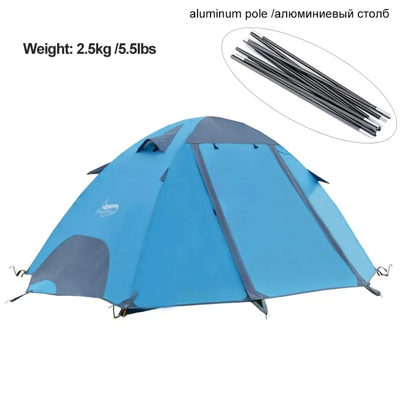Desert Fox 3-Season Camping Tent – Lightweight & Compact for Hiking, Cycling & Climbing