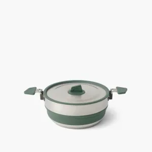 Detour Stainless Steel Collapsible Pot - 3l
