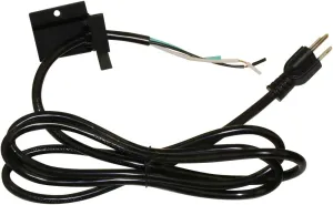 Dimplex Plug Conversion Kit for Revillusion® Fireplaces (Model RBFPLUG), 120 Volt, Black