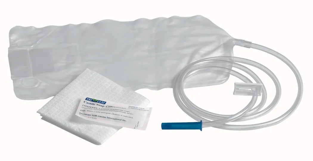 Disposable Enema Bag Set Case of 48