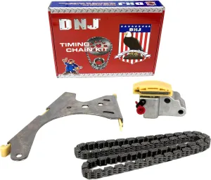 DNJ TK3138A Timing Chain Kit for 2004-2012 Chevrolet, GMC, Hummer, Isuzu Canyon, Colorado, H3 2.8L-3.7L L4 16V DOHC 2770cc