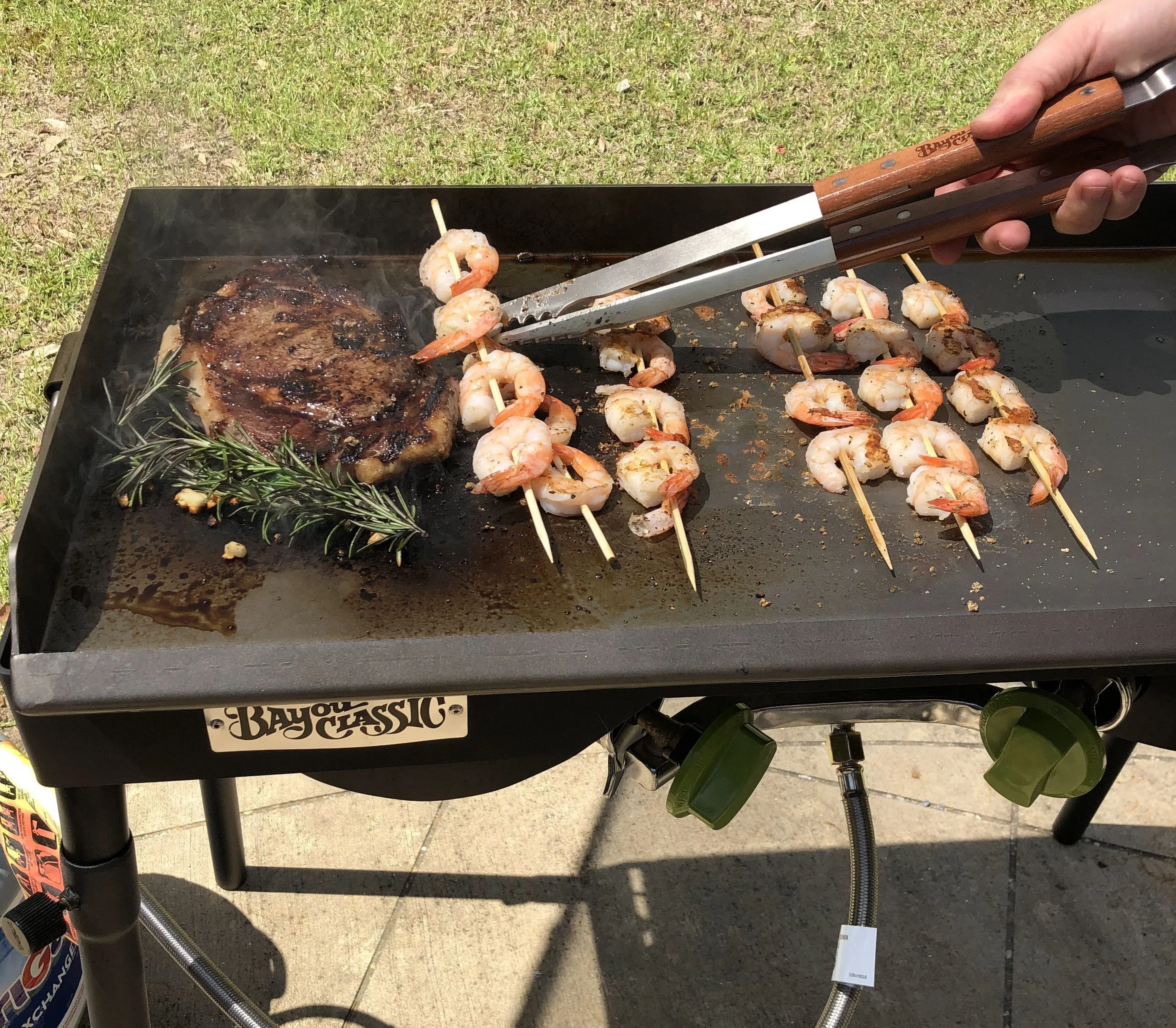Dual Bayou® Stove with Double Griddle