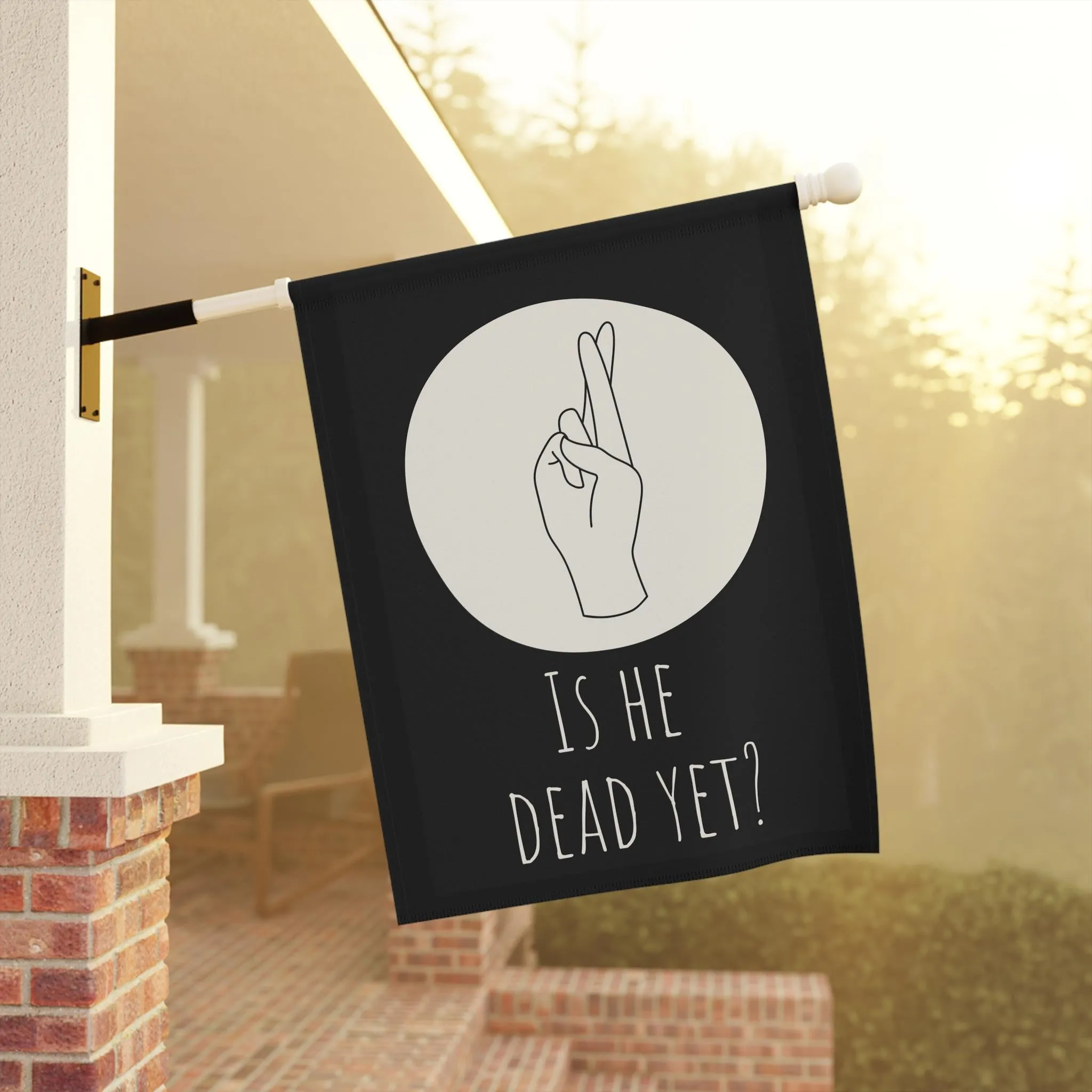 eating feminist Wide variety Anti-trump antifascist Eco-friendly banner, flag, funny activist Subtle garden Trump yard merch Anti-MAGA sign, Fuck gift, Leopards faces
