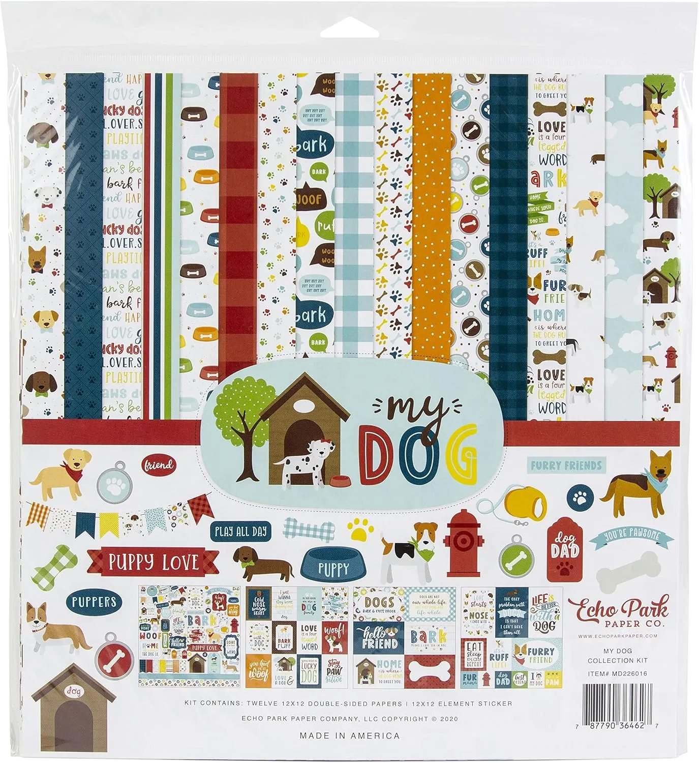 Echo Park Paper My Dog Collection Kit