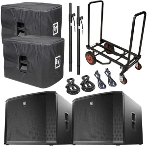Electro-Voice ETX-18SP 18″ Powered Subwoofer Package