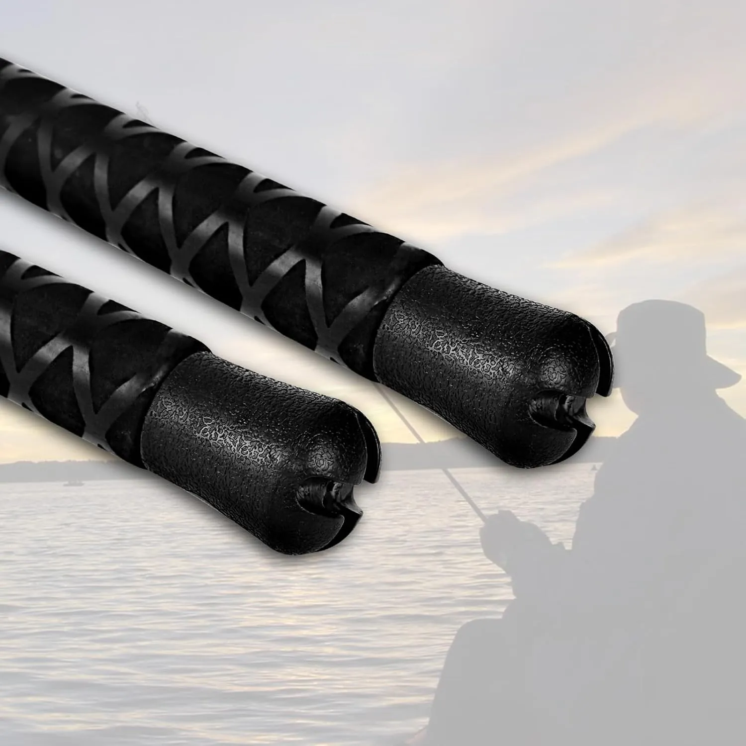 Fiblink Catfish Fishing Rod 1 Piece/2 Piece Catfishing Fishing Pole Portable Travel Heavy Cat Catfish Casting Rod (6'/6'6"/7'/8'/9')