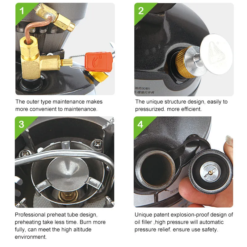 Field Oil Stove Camping Cookware