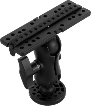 Fish Finder Bracket Kayak Accessories Navigation Holders for Boat Fish Finder Kayak Fish Finder Mounts for Boats Pole Fishing Gear Portable Fish Finder Helix 7 Pour Anchor Black