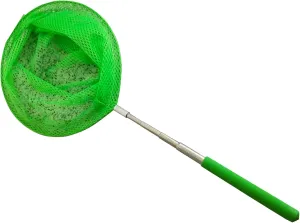 Fishing Landing Net,Fishing Net with Telescoping Pole Handle, Freshwater Fishing Net for Men and Women, Extends to 40-63 Inches