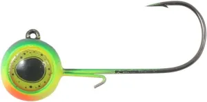 Fishing Lure Jig 1/4 oz - Fire Tiger - Eye Walleye Jig Baits Spinner Soft Plastics Freshwaters Hook Technique Gear Tackle Depth Bladed Jigs Saltwater Accessories