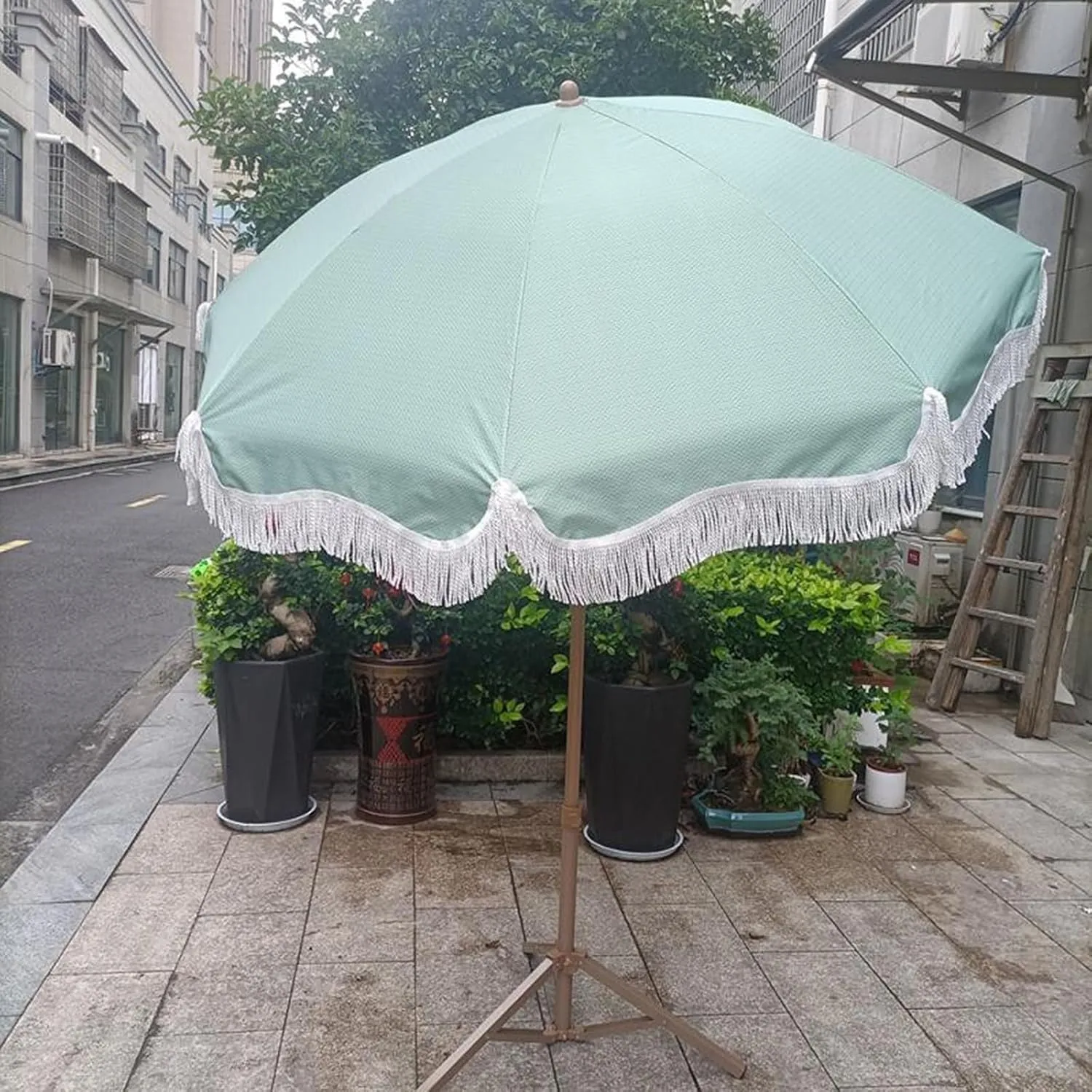 FLIPP Open-air Garden With Waterproof Coating Beach Umbrella Courtyard Large Sun Umbrella Outdoor Parasol Villa Table And Chairs Supporting Umbrella
