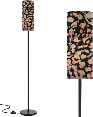 Floor Lamp for Living Room Abstract animal skin leopard seamless pattern leopard cheetah fur Modern Standing Lamp Remote Control Dimmable Pole Lamp Corner Tall Lamp for Office Bedroom Reading