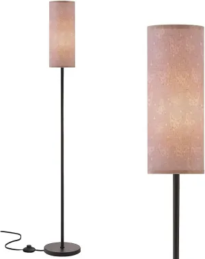 Floor Lamp for Living Room Pastel Butterfly Seamless Repeat line Butterflies Modern Standing Lamp Remote Control Dimmable Pole Lamp Corner Tall Lamp for Office Bedroom Reading