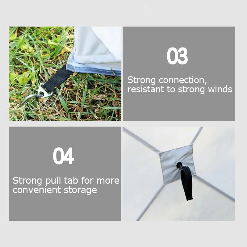 Folding Windproof Shield Outdoor Camping Windscreen Gas Stove Burner Windshield Shelter Wind Picnic Camping Large Panel