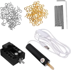 Gadpiparty Mini Electric Drill Kit Cordless Power Drill Auger Bit Screwdriver for Diy Projects