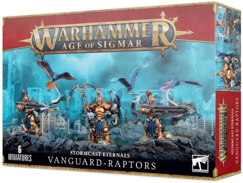 Games Workshop 99120218023" Stormcast Eternals Vanguard-Raptors, Black