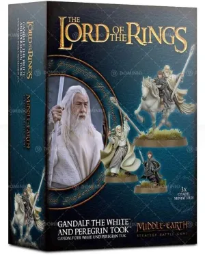 Games Workshop Lord of The Rings Gandalf The White and Peregrin Took GWS 30-40
