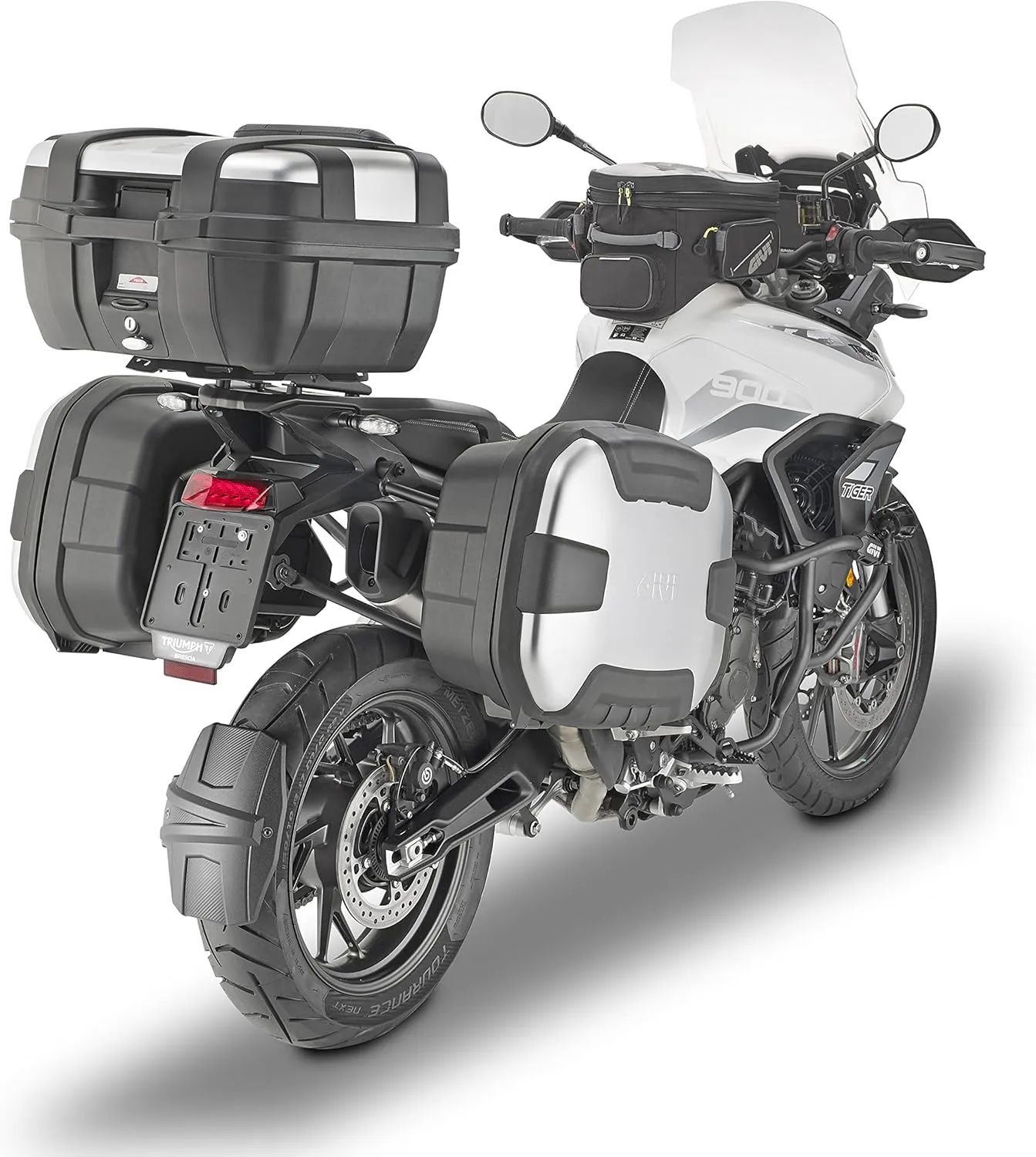 GIVI Monokey Side Case One-Fit Mounts for 20-22 Triumph TIGER900GT