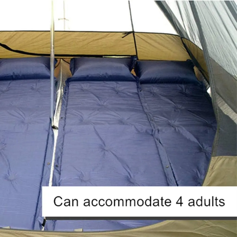 Glamping Yurt Tent Waterproof Family Tent with Removable Rainfly and Carry Bag Pyramid Tent for Family Camping & Hiking